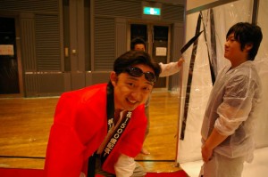 シティー　ビールかけ２